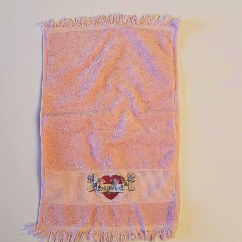 Hand Embroidered Tea Towels, set of 16 holiday/seasonal - Picture 15 of 16